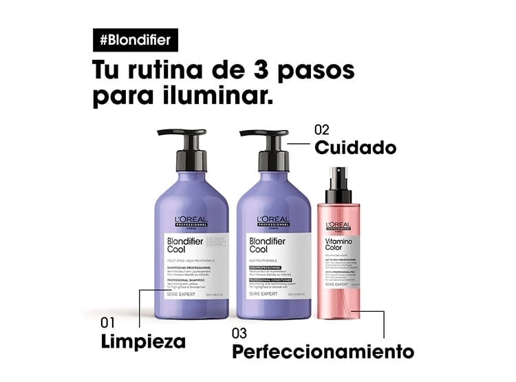 ACONDICIONADOR PARA CABELLOS RUBIOS BLONDIFIER 500ML - 5
