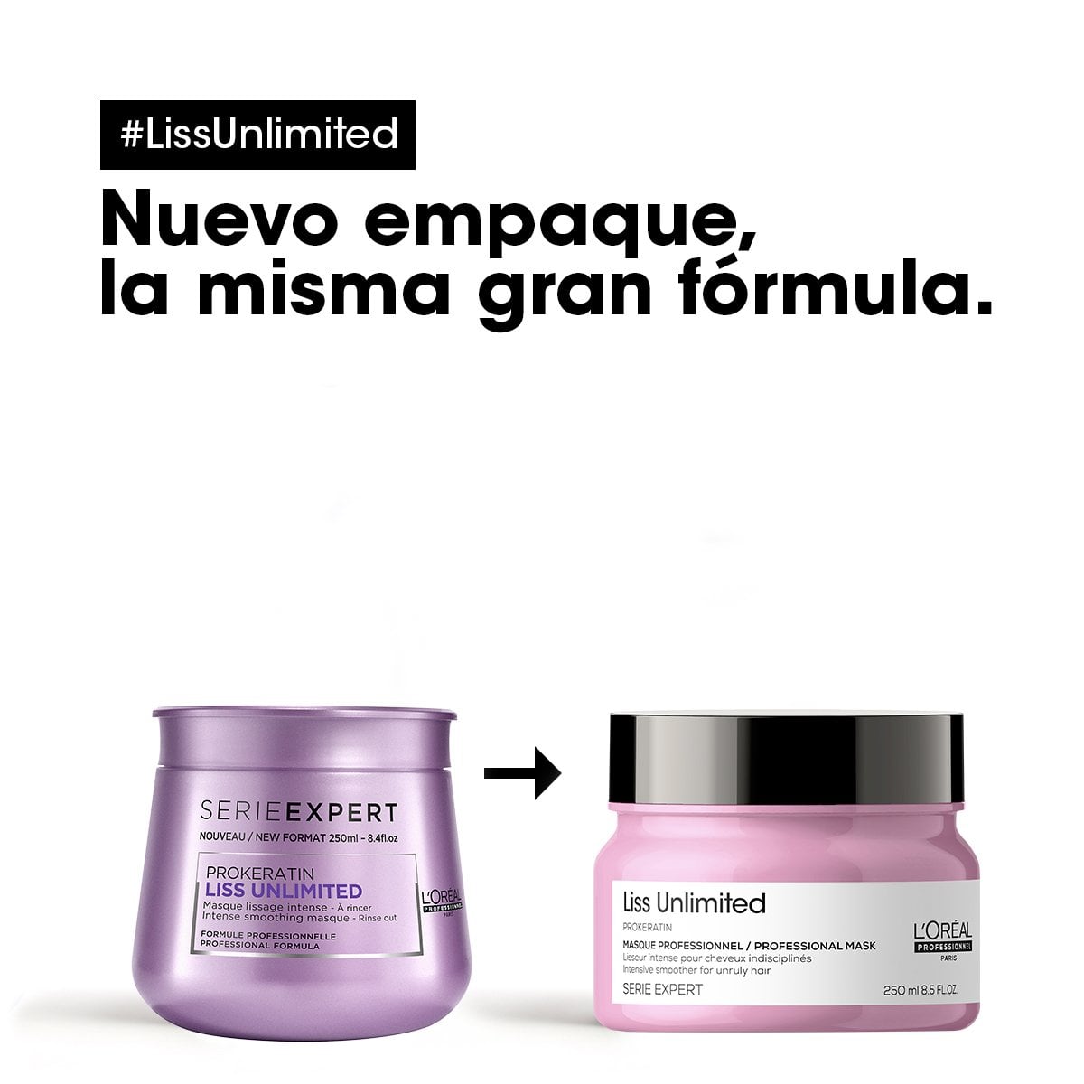 MASCARILLA PARA CABELLO CON FRIZZ LISS UNLIMITED 250ML - 2