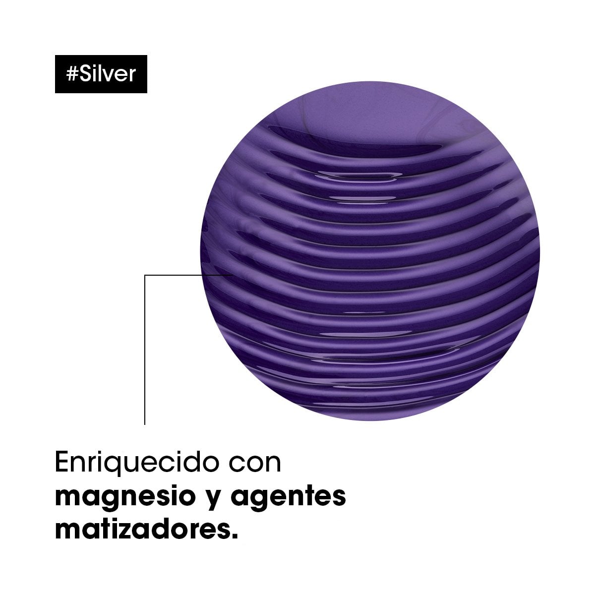 SHAMPOO PARA CABELLOS BLANCOS O GRISES SILVER 300ML - 5