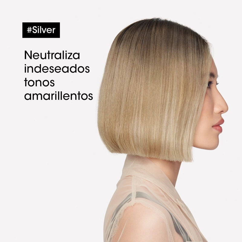 SHAMPOO PARA CABELLOS BLANCOS O GRISES SILVER 500ML - 5