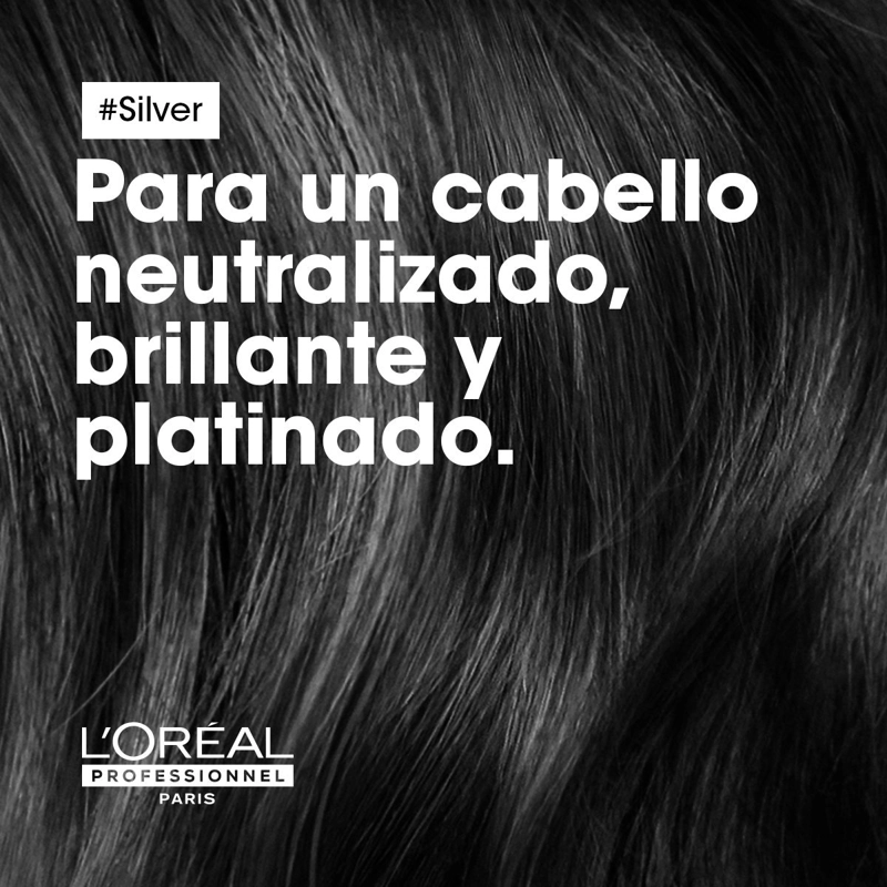 SHAMPOO PARA CABELLOS BLANCOS O GRISES SILVER 500ML - 7