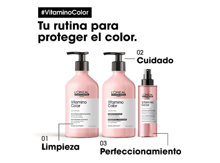 ACONDICIONADOR PARA CABELLO CON COLOR VITAMINO 500ML - 2