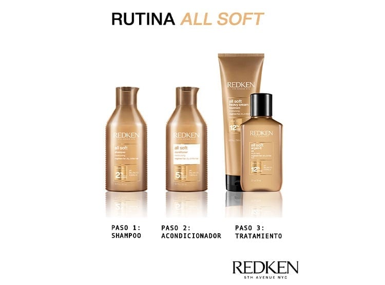 ACONDICIONADOR REDKEN P1996700 XL ALL SOFT CABELLO SECO - 3