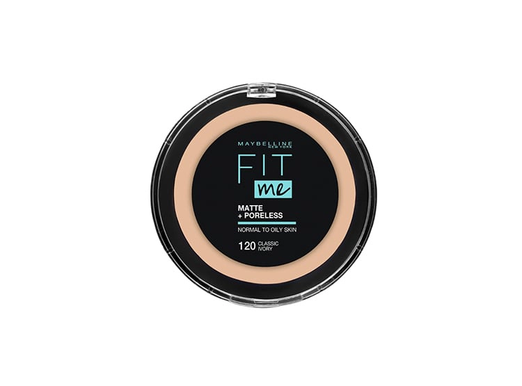 POLVOS MAYBELLINE FIT ME MATTE + PORELESS 0.30 FL OZ TONO 120 CLASSIC IVORY - 1