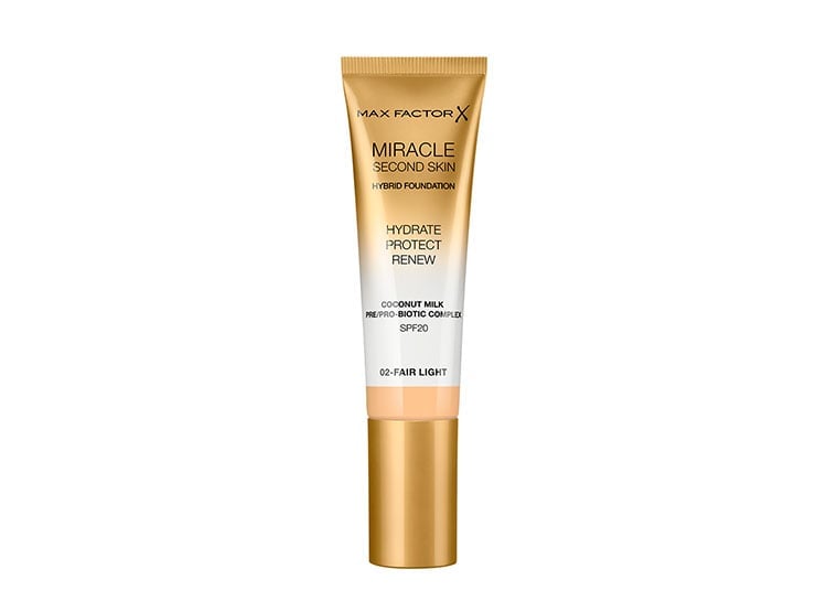 BASE MAX FACTOR MIRACLE SECOND SKIN FAIR LIGHT - 2