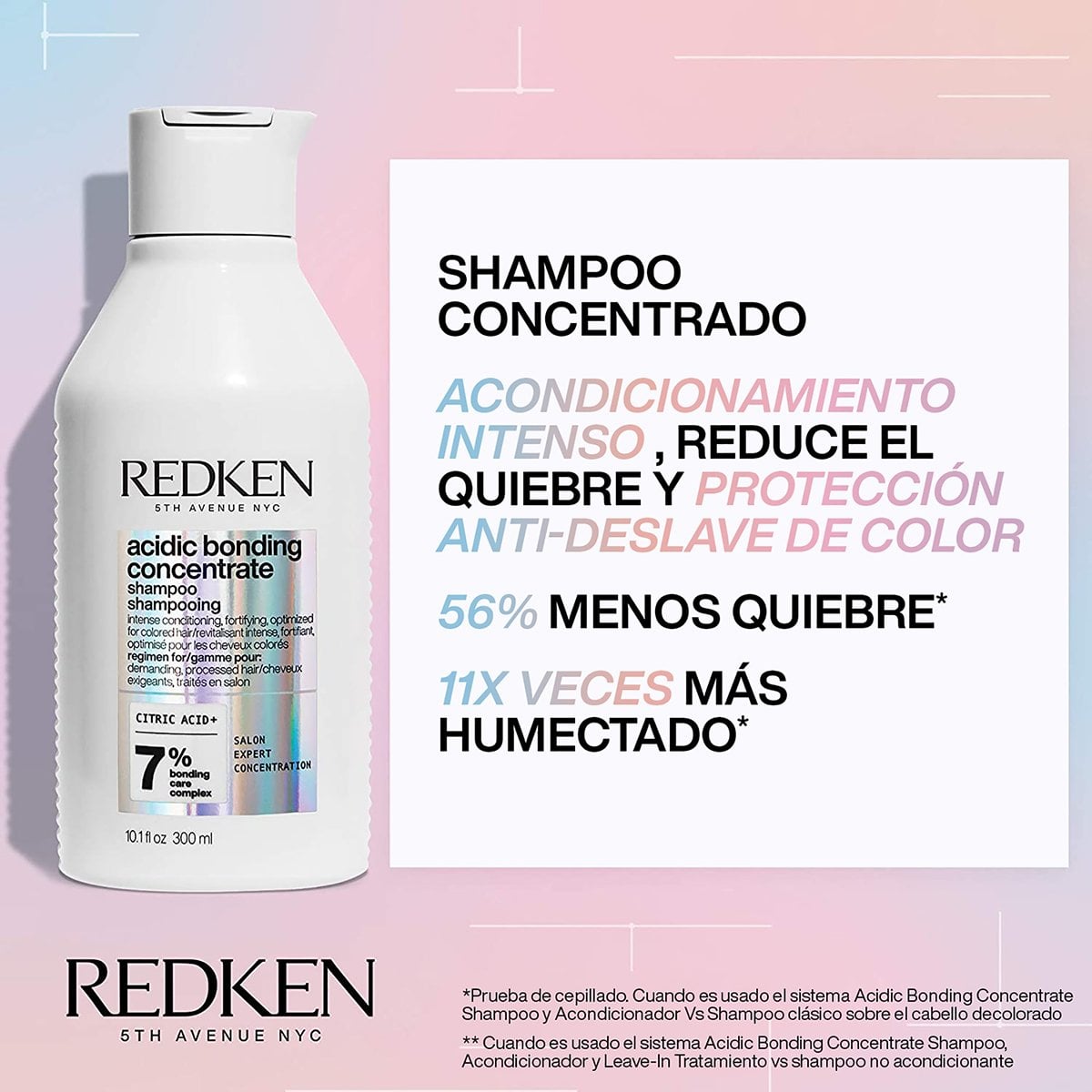 SHAMPOO PARA CABELLO DAÑADO ACIDIC BONDING CONCENTRATE 300ML - 2
