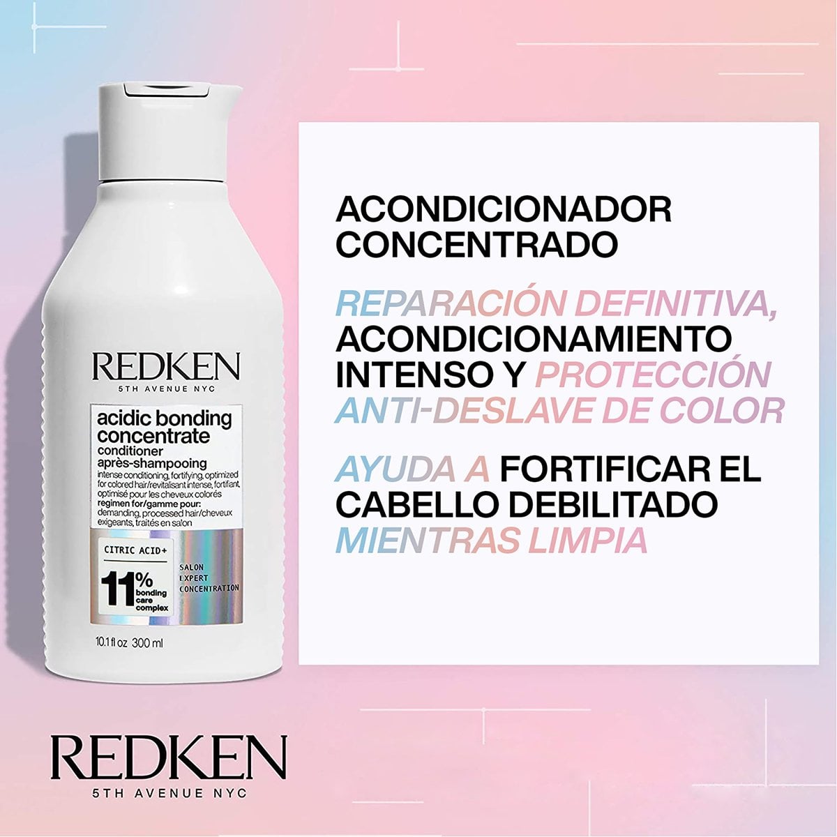 ACONDICIONADOR PARA CABELLO DAÑADO ACIDIC BONDING CONCENTRATE 300ML - 2