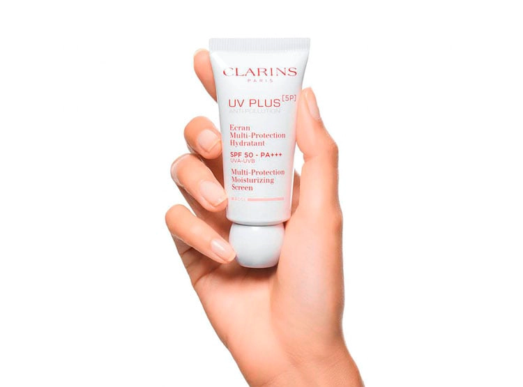 CREMA FACIAL CLARINS UV PLUS PINK SPF50+ 30ML - 4