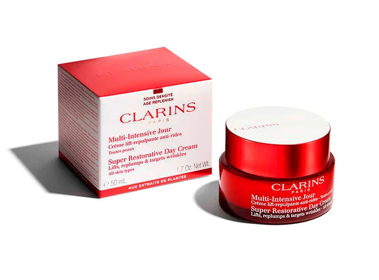 CREMA FACIAL CLARINS DE DÍA SUPER RESTORATIVE PARA TODO TIPO DE PIEL 50 ML - 1