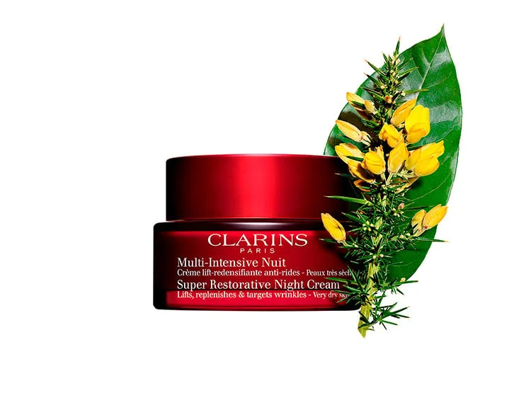 CREMA FACIAL CLARINS DE NOCHE SUPER RESTORATIVE PARA PIEL SECA 50 ML - 5
