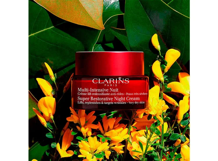 CREMA FACIAL CLARINS DE NOCHE SUPER RESTORATIVE PARA PIEL SECA 50 ML - 6