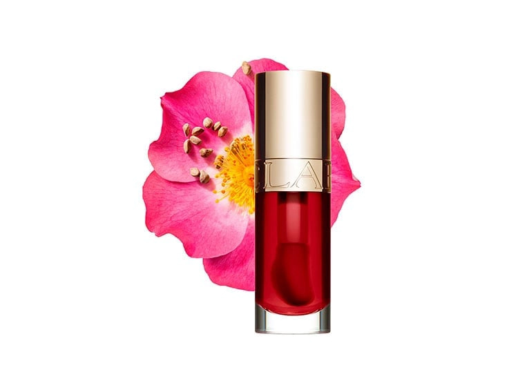 BRILLO LABIAL CLARINS LIP COMFORT OIL 03 DEEP RED - 2