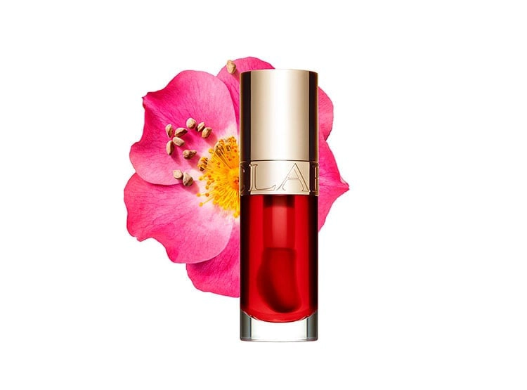 BRILLO LABIAL CLARINS LIP COMFORT OIL 08 TRUE RED - 2