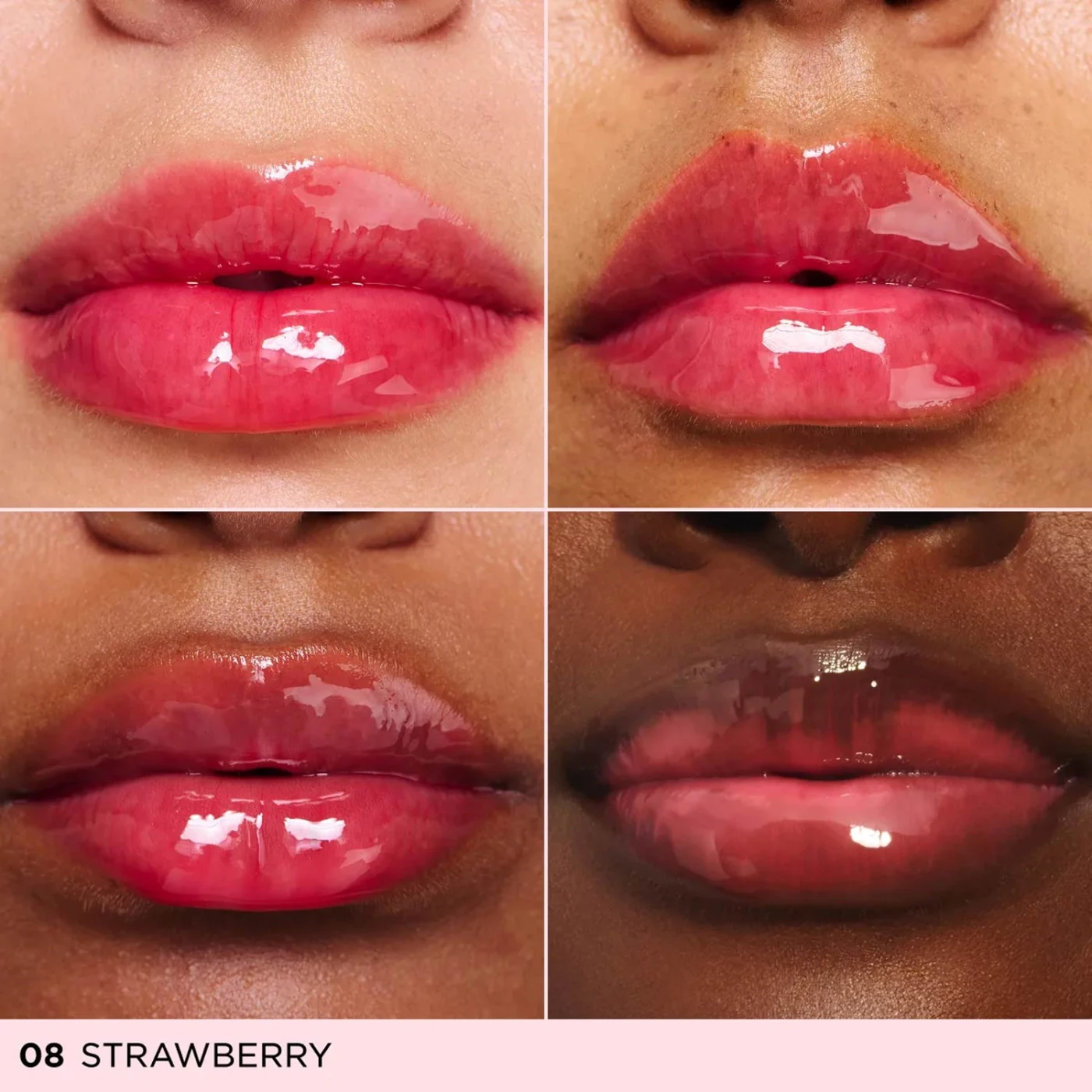BRILLO LABIAL CLARINS LIP COMFORT OIL 08 TRUE RED - 2