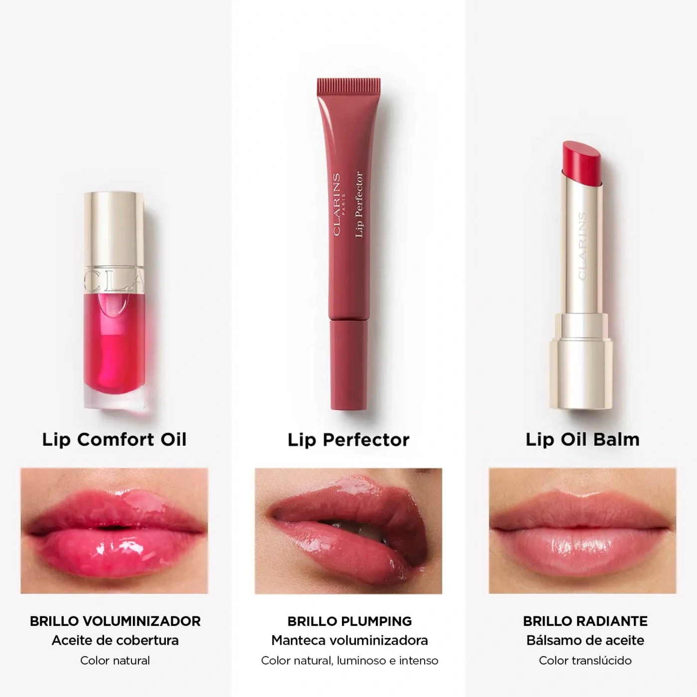 BRILLO LABIAL CLARINS LIP COMFORT OIL 08 TRUE RED - 9