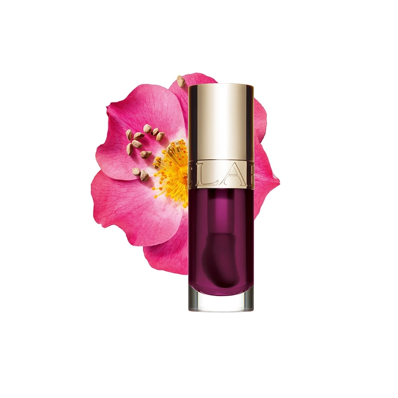 BRILLO LABIAL CLARINS LIP COMFORT OIL 10 EGGPLANT - 2