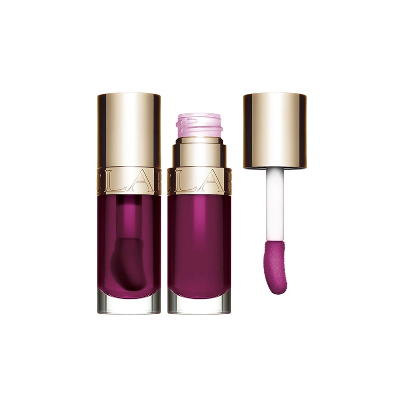 BRILLO LABIAL CLARINS LIP COMFORT OIL 10 EGGPLANT - 7