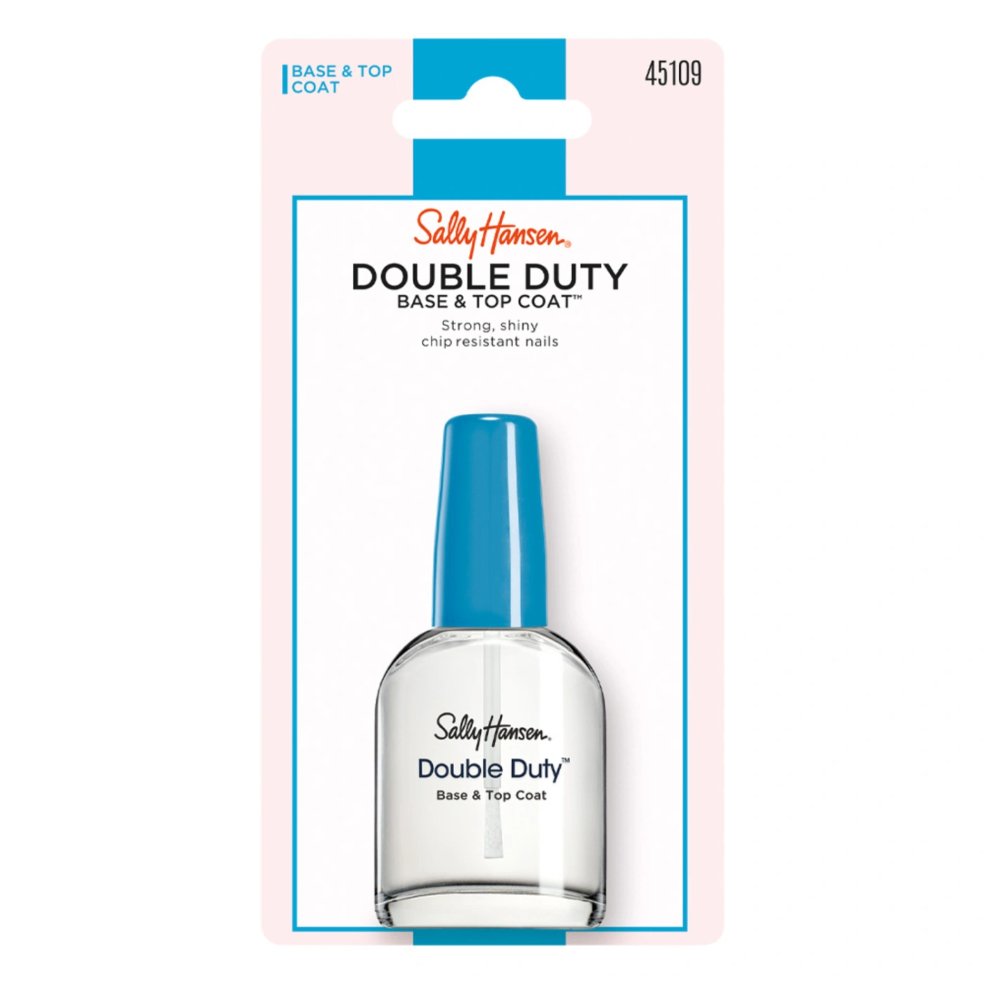 ESMALTE BASE Y TOP COAT SALLY HANSEN DOUBLE DUTY - 2