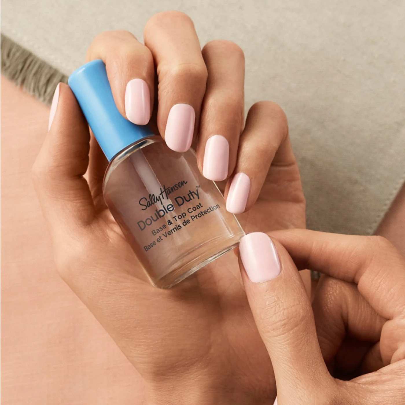 ESMALTE BASE Y TOP COAT SALLY HANSEN DOUBLE DUTY - 3