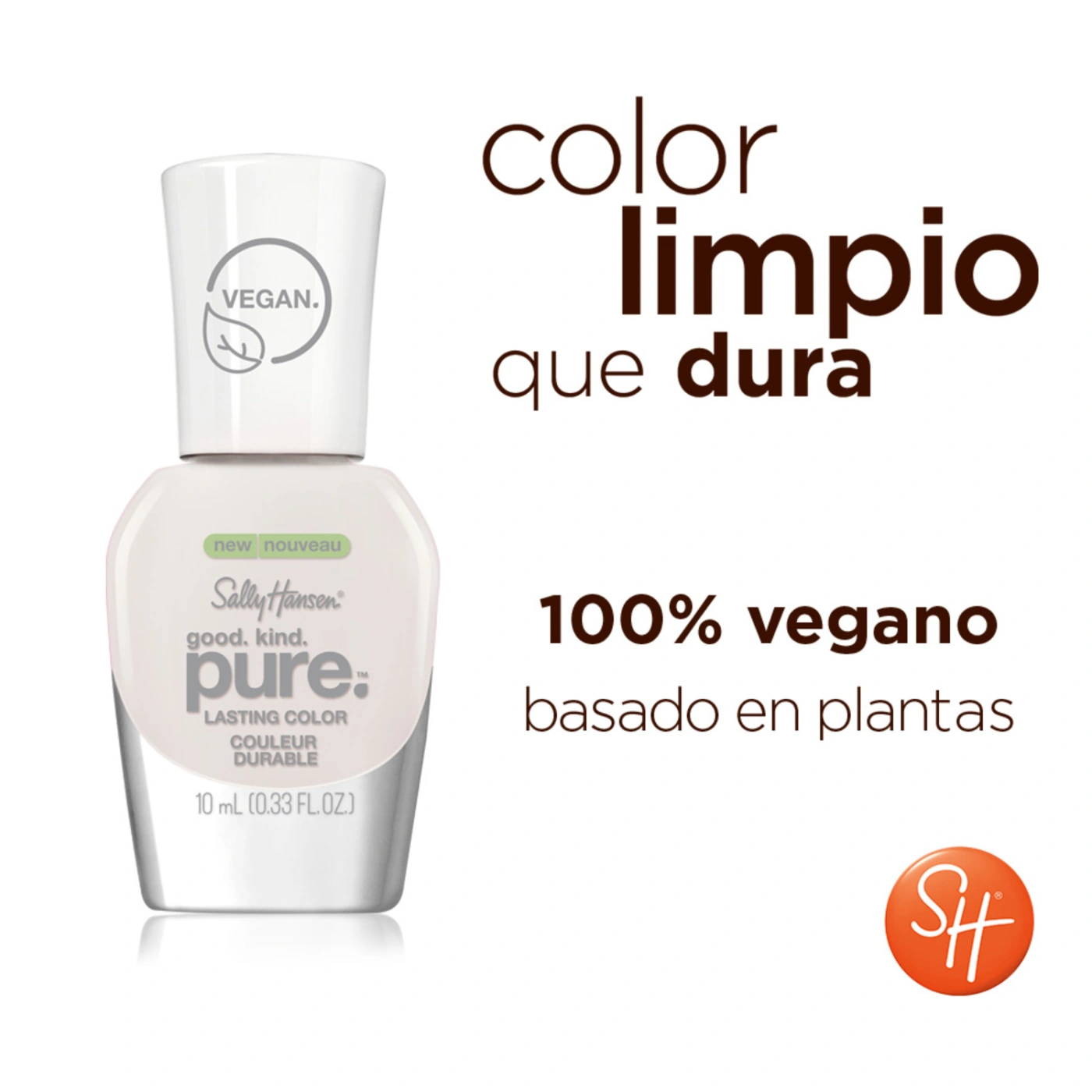 ESMALTE SALLY HANSEN GOOD KIND PURE WHITE TEA 10 ML - 4
