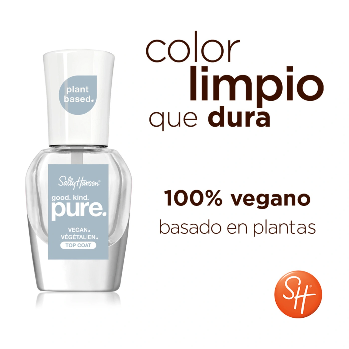 ESMALTE SALLY HANSEN GOOD KIND PURE TOP COAT 10 ML - 4