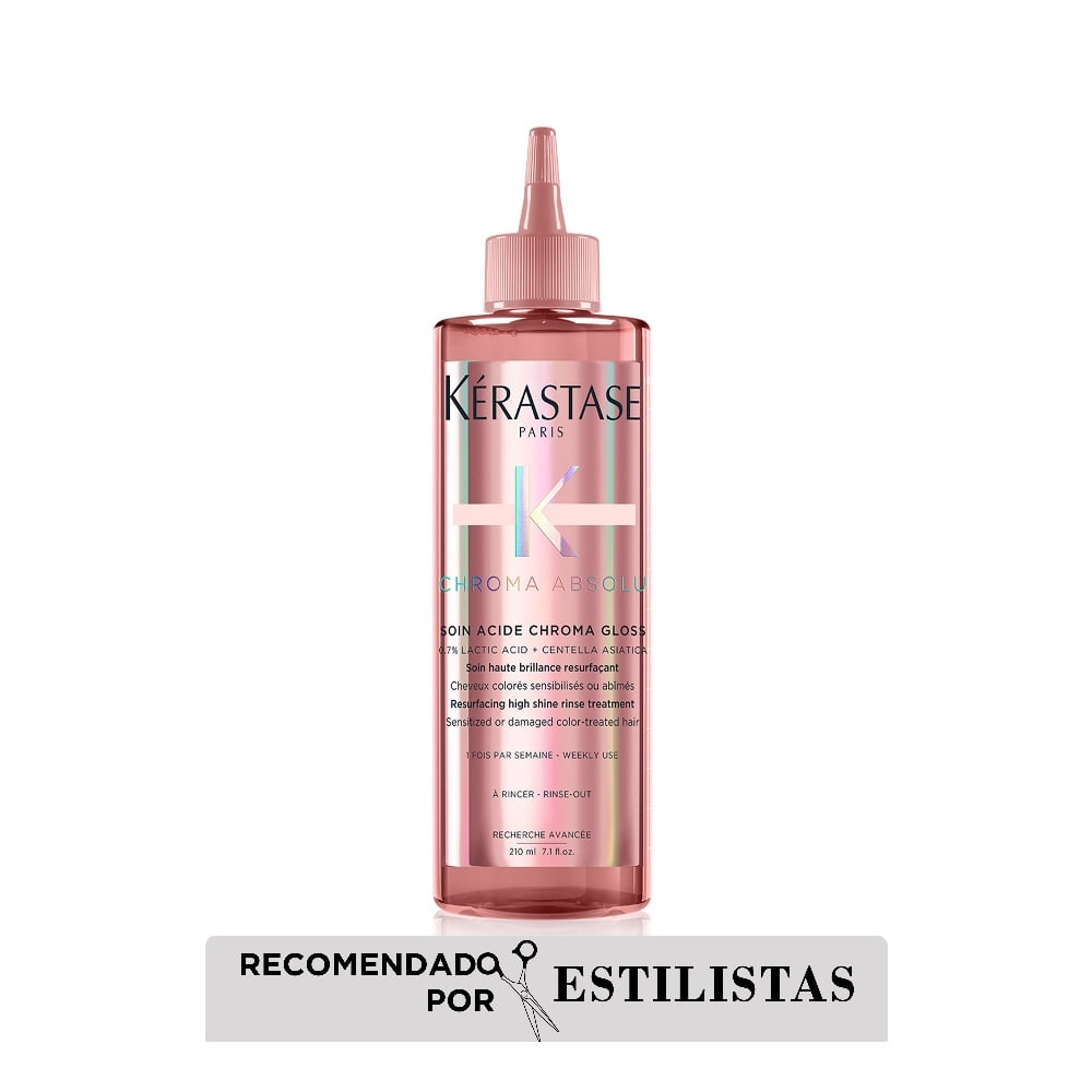 TRATAMIENTO PARA CABELLO CON COLOR SOIN ACIDE CHROMA GLOSS CHROMA ABSOLU 210ML - 2