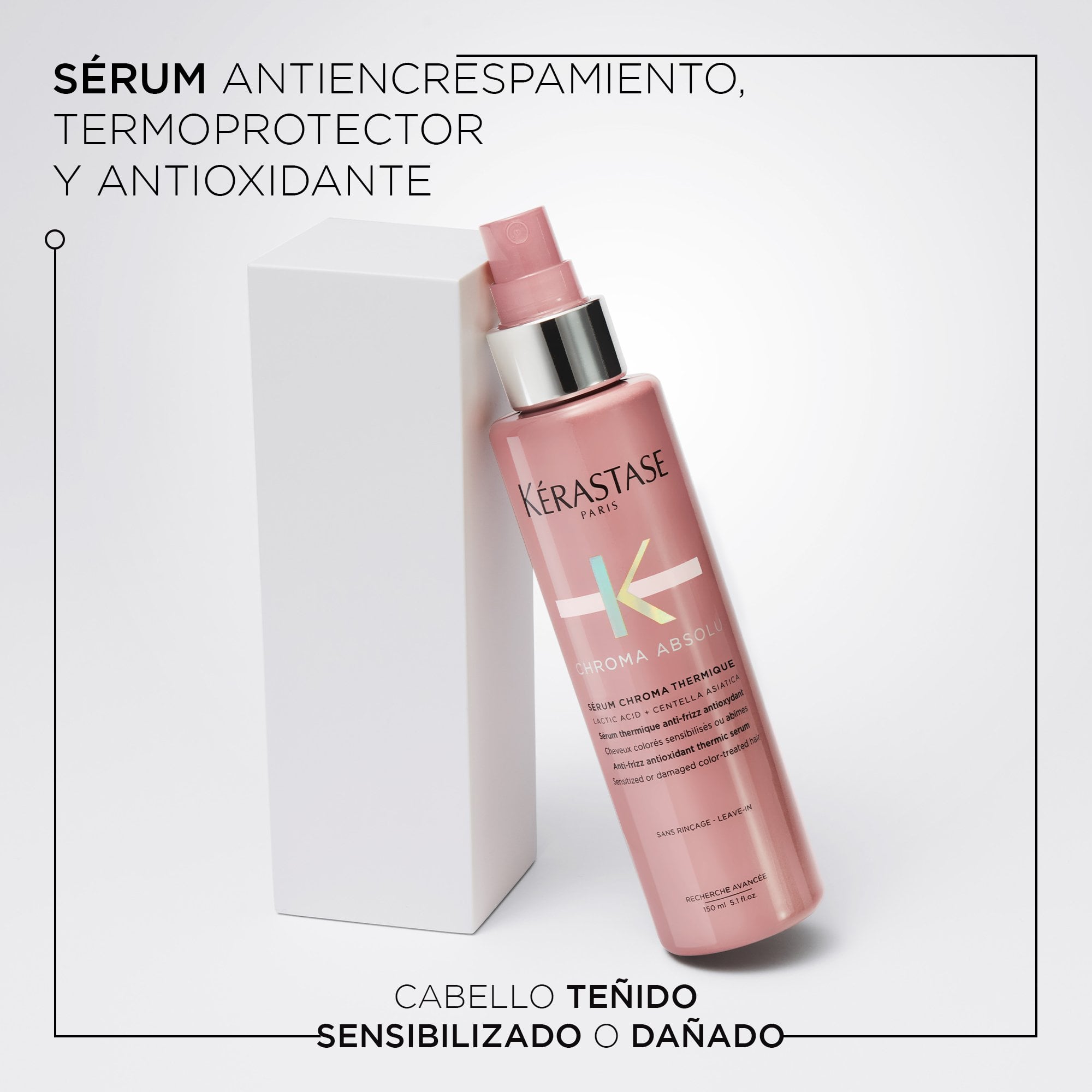 SÉRUM TÉRMICO PARA CABELLO CON COLOR SÉRUM CHROMA THERMIQUE 150ML - 2