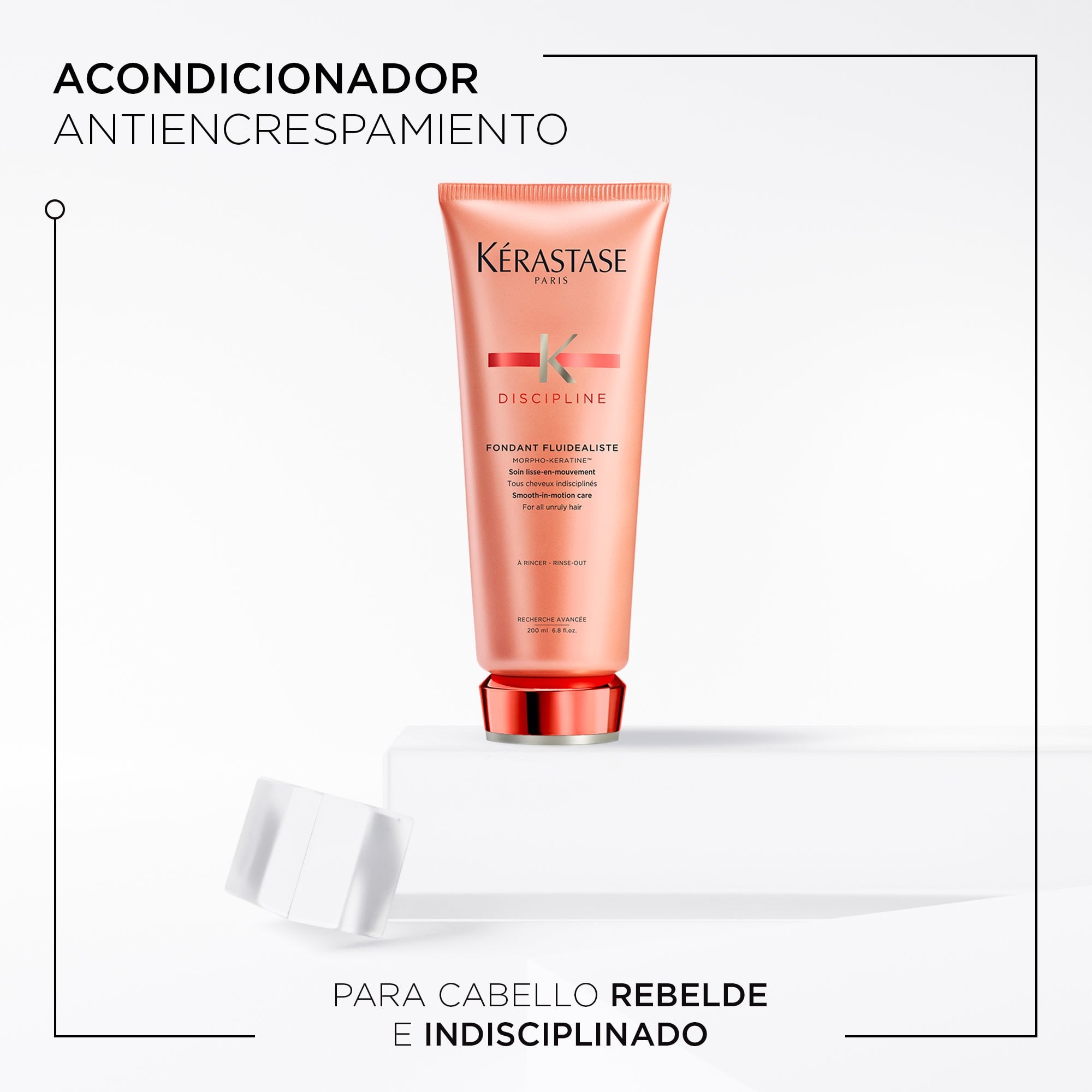 ACONDICIONADOR PARA CABELLO CON FRIZZ FONDANT FLUIDEALISTE 200ML - 2