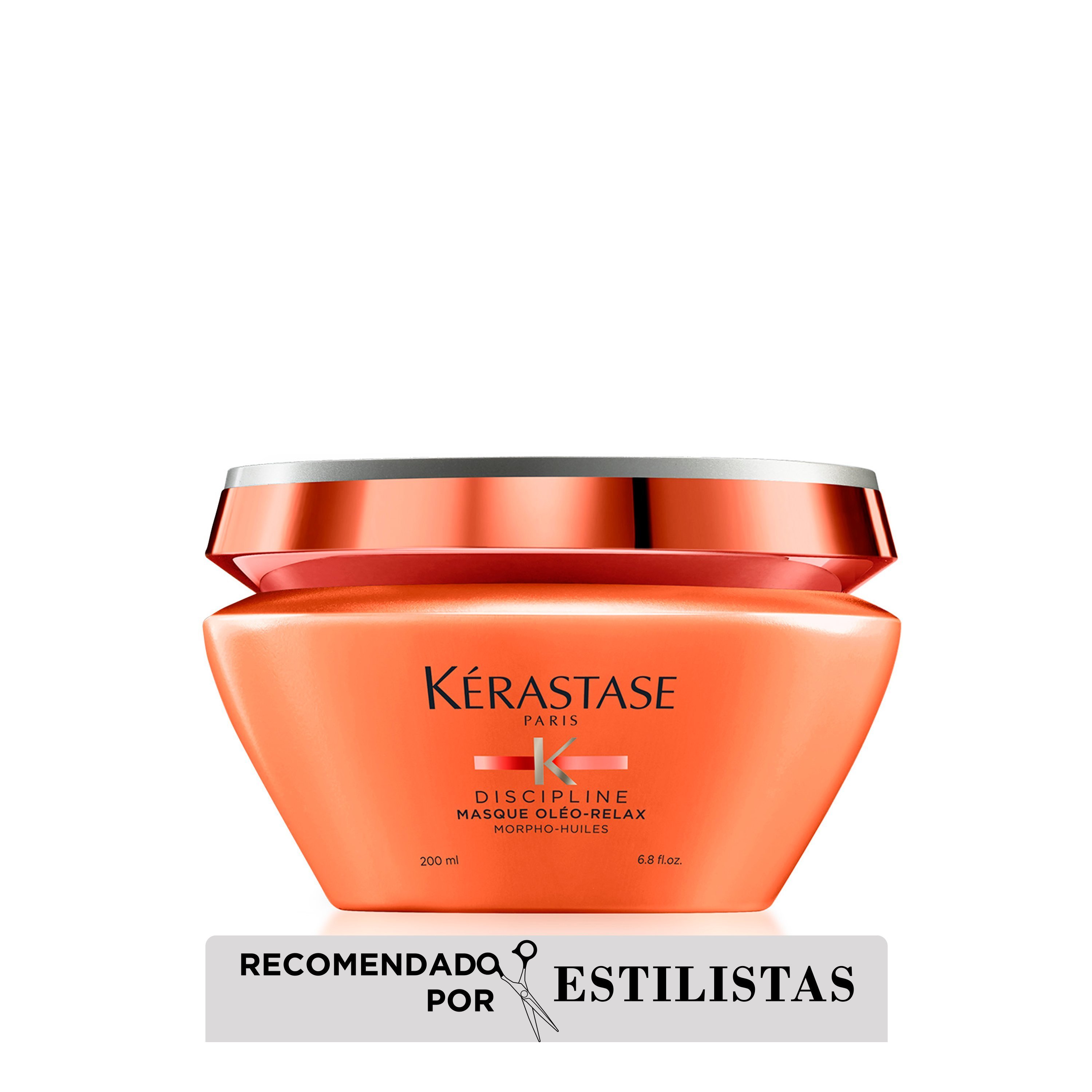 MASCARILLA NUTRITIVA PARA CABELLO CON FRIZZ MASQUE OLÉO-RELAX DISCIPLINE 200ML - 1