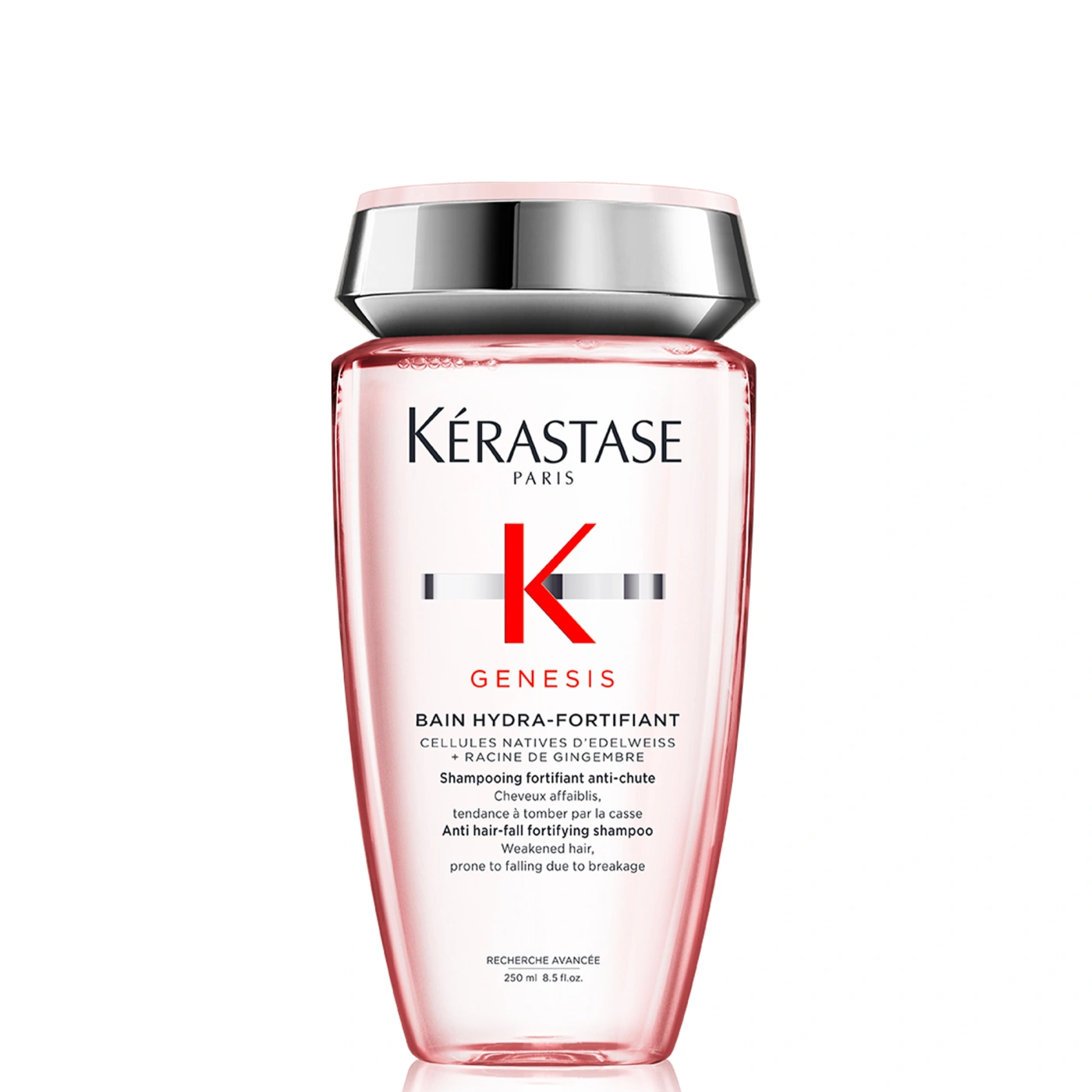 SHAMPOO PARA CABELLO NORMAL A GRASO CON TENDENCIA A LA CAÍDA POR CEPILLADO BAIN HYDRA-FORTIFIANT GENESIS 250ML - 1