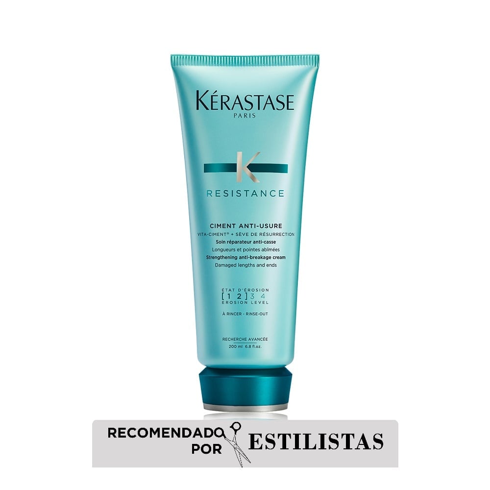 ACONDICIONADOR RECONSTRUCTOR PARA CABELLO DÉBIL CIMENT ANTIUSURE RESISTANCE 200ML - 1