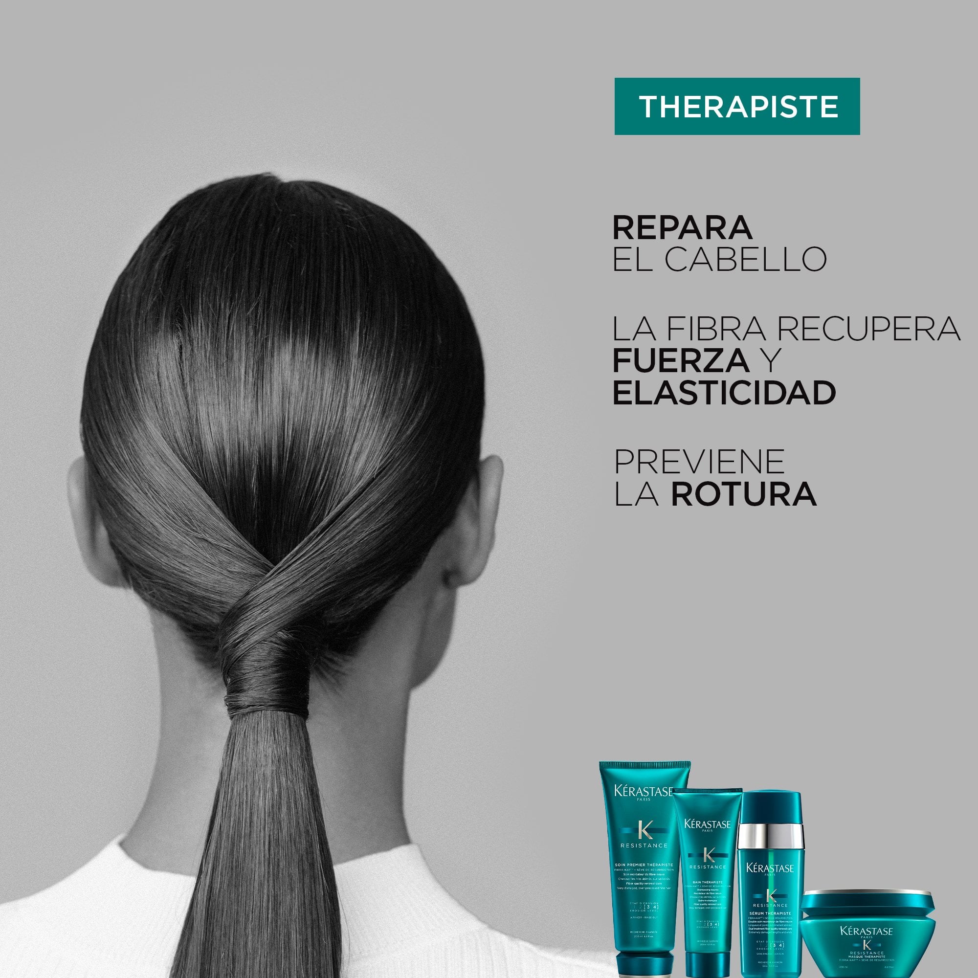 SHAMPOO REPARADOR BAIN THÉRAPISTE RESISTANCE 250ML - 3