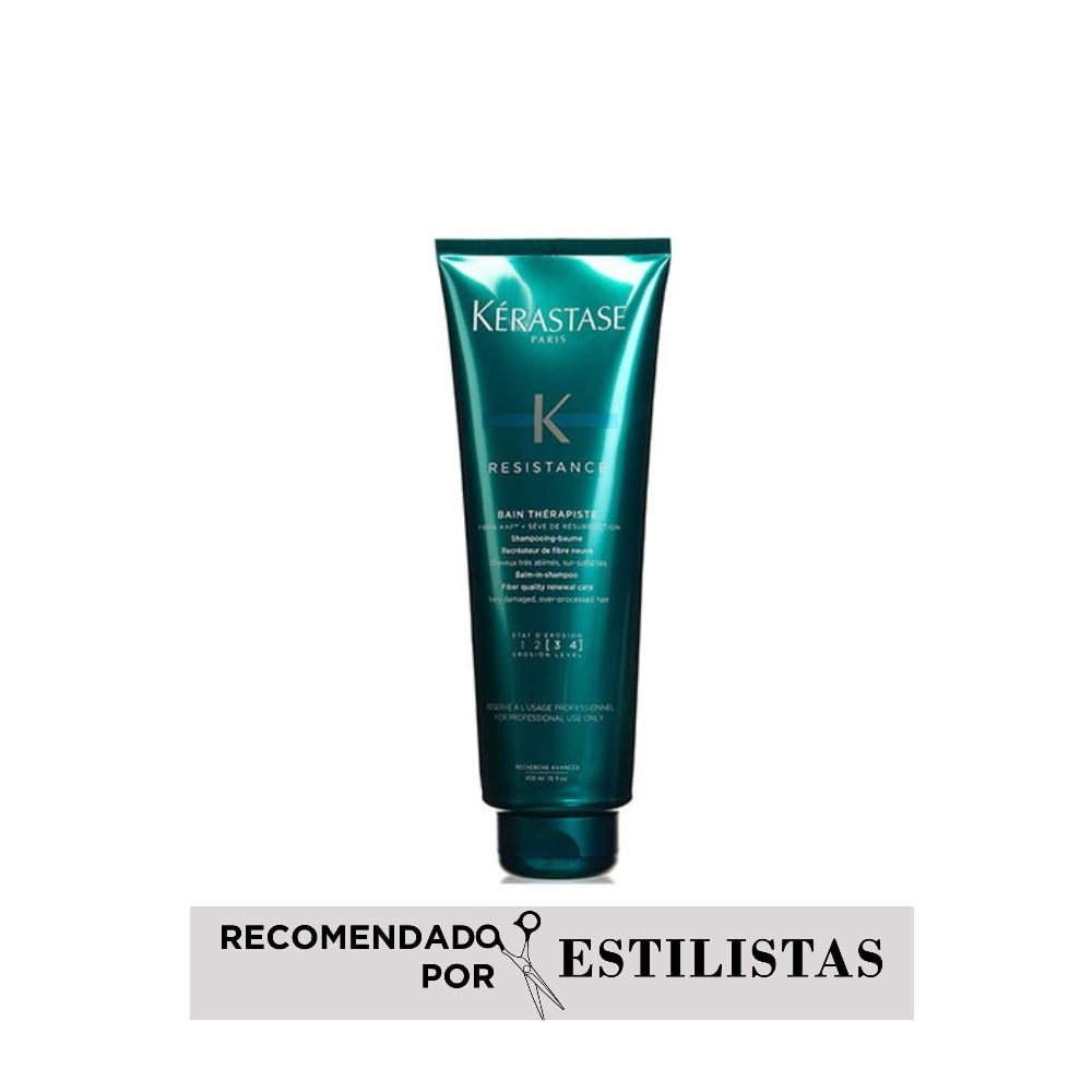 SHAMPOO REPARADOR BAIN THÉRAPISTE RESISTANCE 450ML - 1