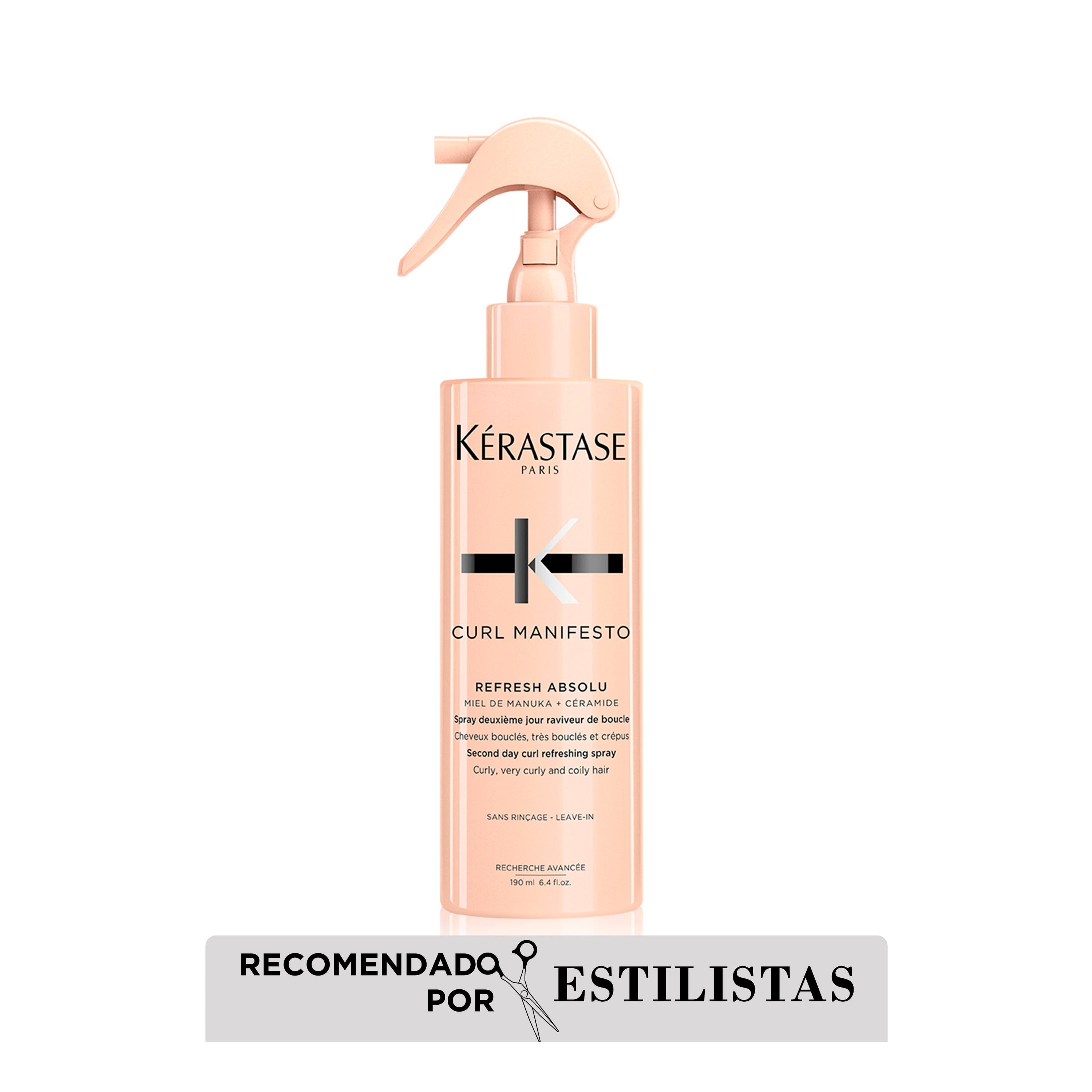 SPRAY PARA RULOS REFRESH ABSOLU CURL MANIFESTO 190ML - 1