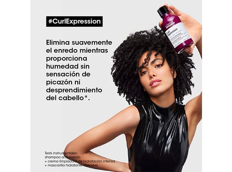 SHAMPOO EN CREMA DE HIDRATACIÓN INTENSA PARA CABELLO CON RULOS CURL EXPRESSION 300ML - 2
