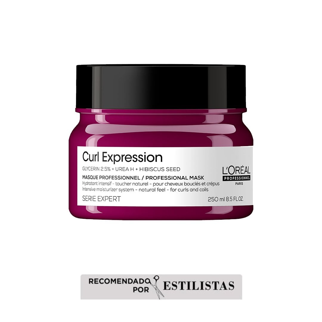 MASCARILLA DE HIDRATACIÓN INTENSA PARA CABELLO CON RULOS CURL EXPRESSION 250ML - 1