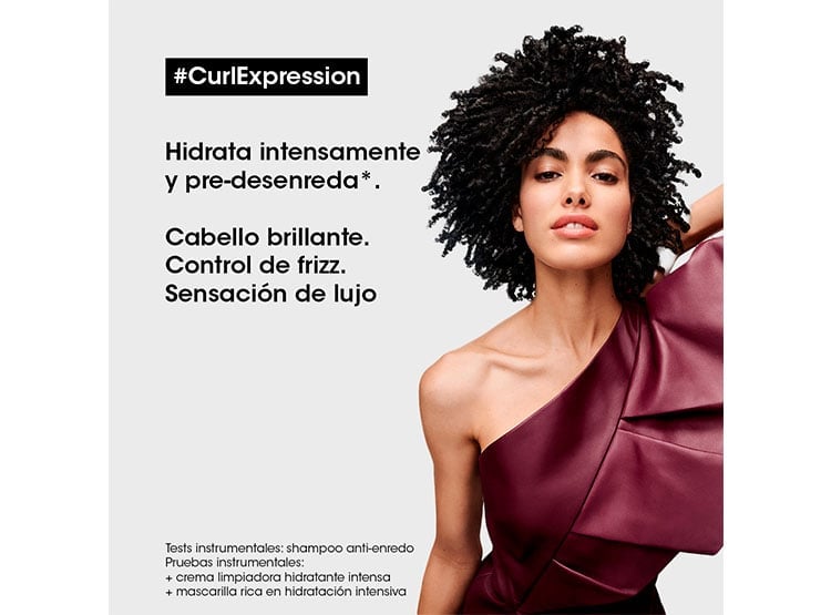 CREMA SIN ENJUAGUE DE HIDRATACIÓN INTENSA PARA CABELLO CON RULOS CURL EXPRESSION 200ML - 2