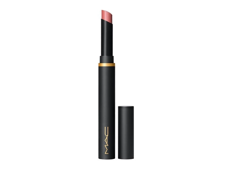 LABIAL MAC POWDER KISS VELVET BLUR SLIM STICK OVER THE TAUPE - 1