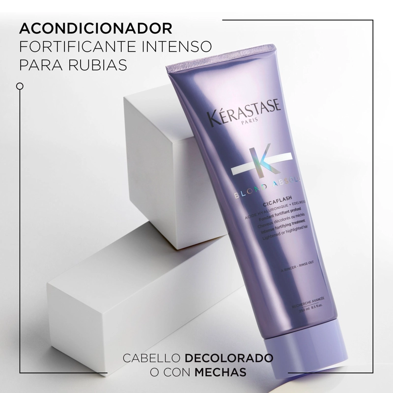 ACONDICIONADOR PARA CABELLO RUBIO CICAFLASH 250ML - 2
