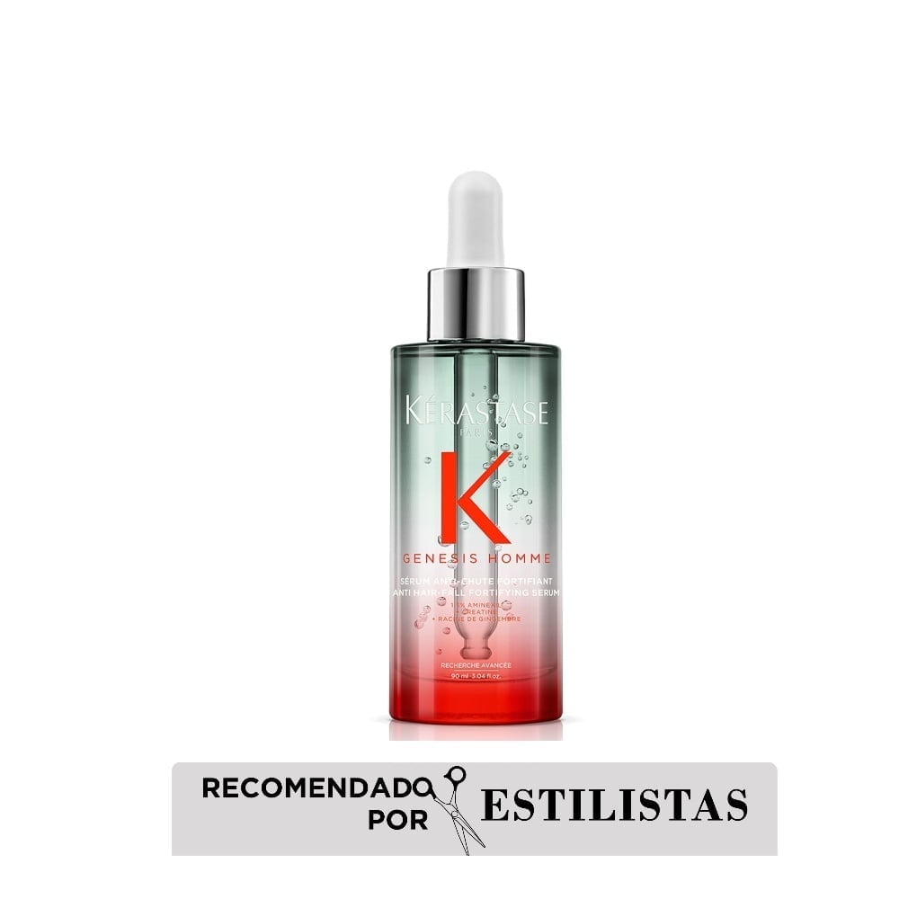SÉRUM ANTI-CHUTE FORTIFIANT PARA CABELLOS DEBILITADOS CON TENDENCIA A LA CAÍDA GENESIS HOMME SERUM 90ML - 1