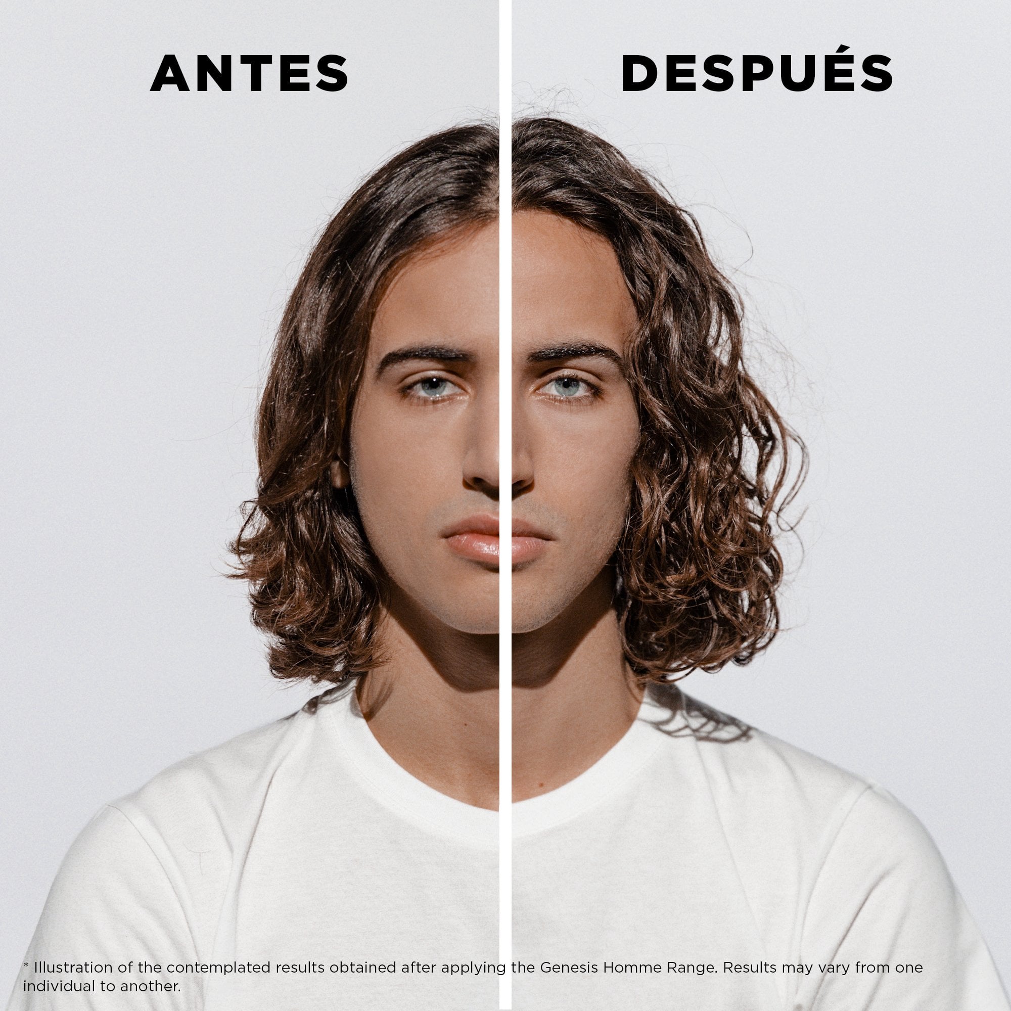SHAMPOO PURIFICADOR Y FORTIFICANTE PARA CABELLOS DEBILITADOS CON TENDENCIA A LA CAÍDA GENESIS HOMME BAIN FORCE 250ML - 3