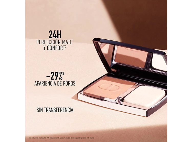 DIOR BASE COMPACTA DIORSKIN FOREVER NATURAL VELVET 1N - 3