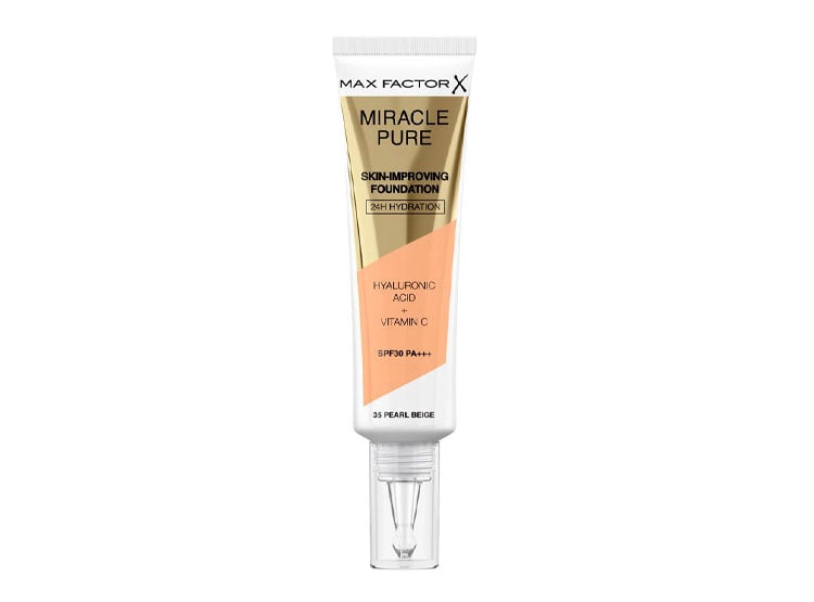 BASE MAX FACTOR MIRACLE PURE PEARL BEIGE SPF30 30ML - 1