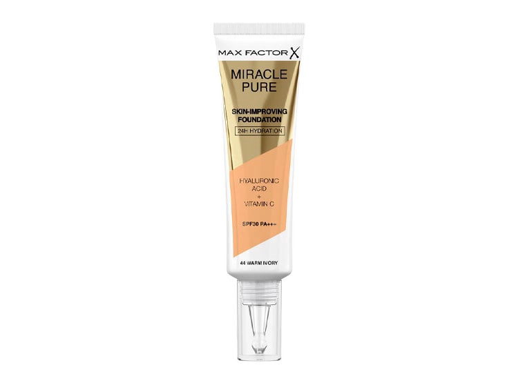 BASE MAX FACTOR MIRACLE PURE WARM IVORY SPF30 30ML - 1