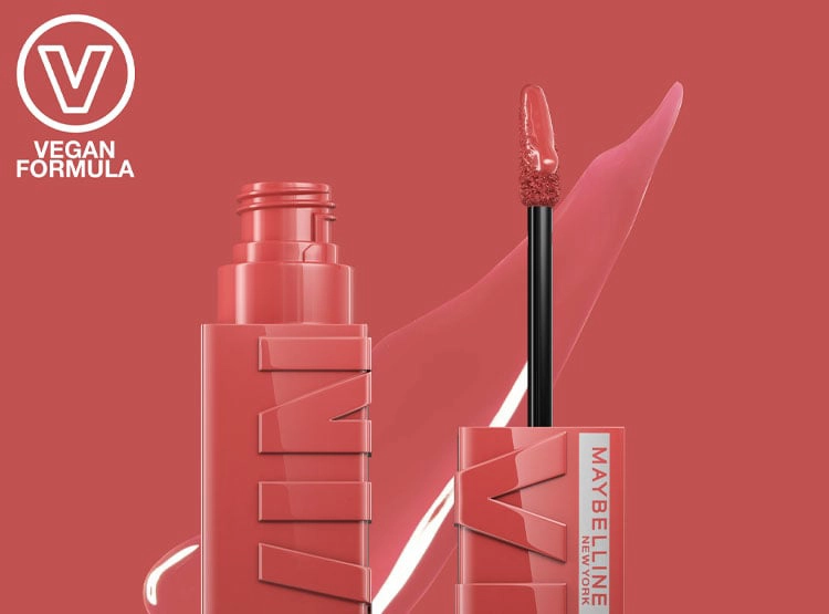 LABIAL MAYBELLINE LÍQUIDO NY VINYL INK PEACHY 15 - 2