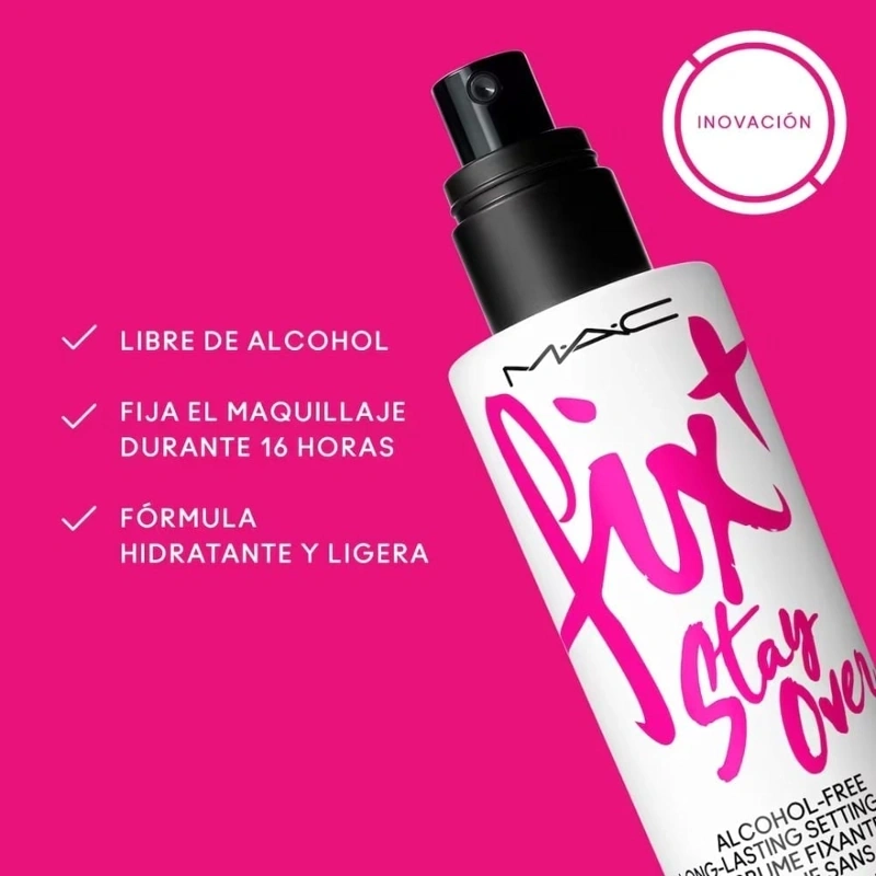 FIJADOR MAQUILLAJE MAC FIX + STAY OVER 100 ML - 4
