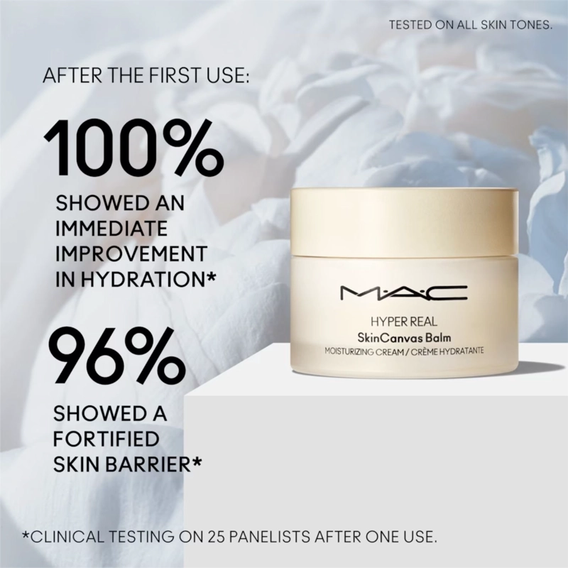 CREMA FACIAL MAC HYPER REAL- HIDRATANTE SKINCANVAS 15 ML - 4
