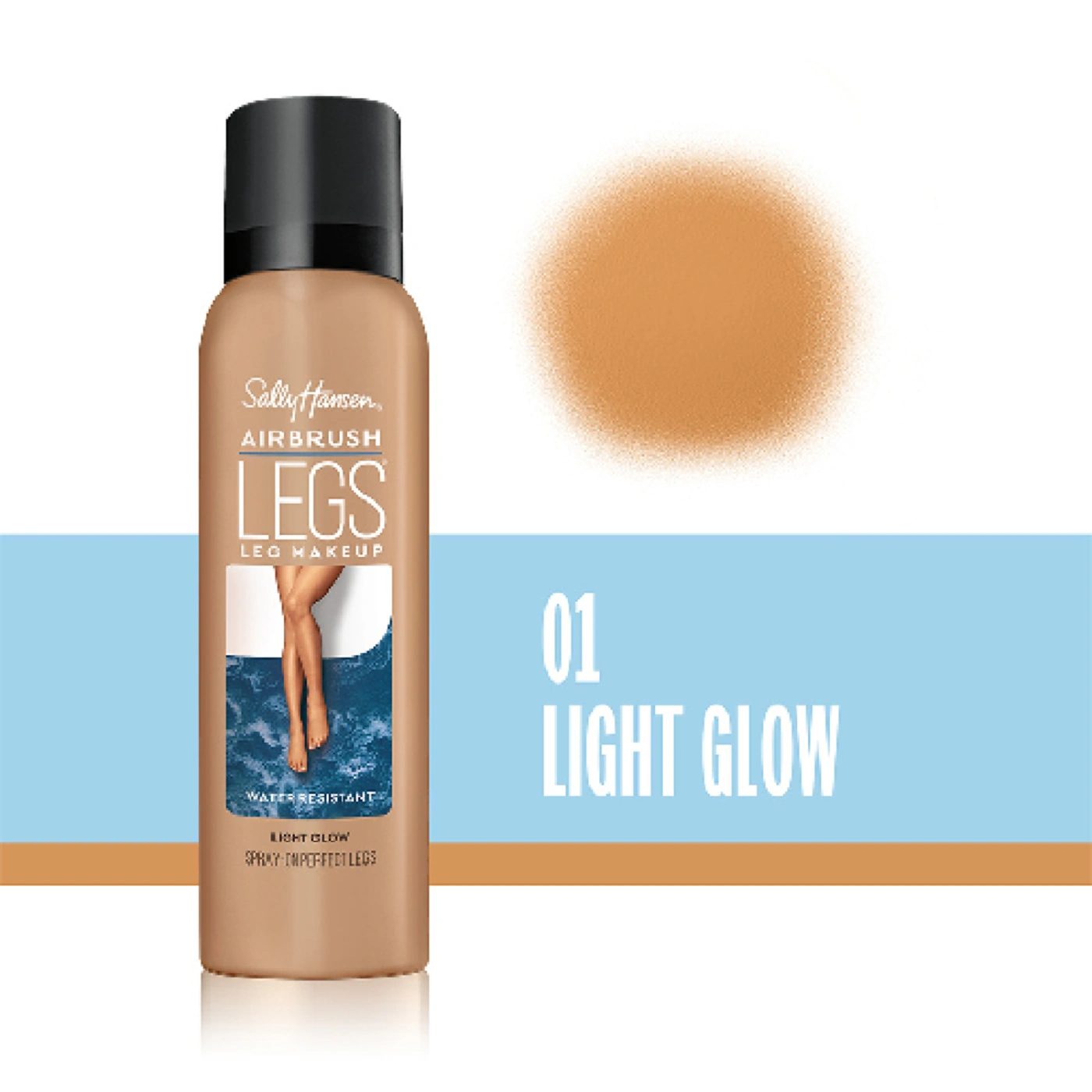 MAQUILLAJE PARA PIERNAS SALLY HANSEN AIRBRUSH LEGS LIGHT GLOW - 2