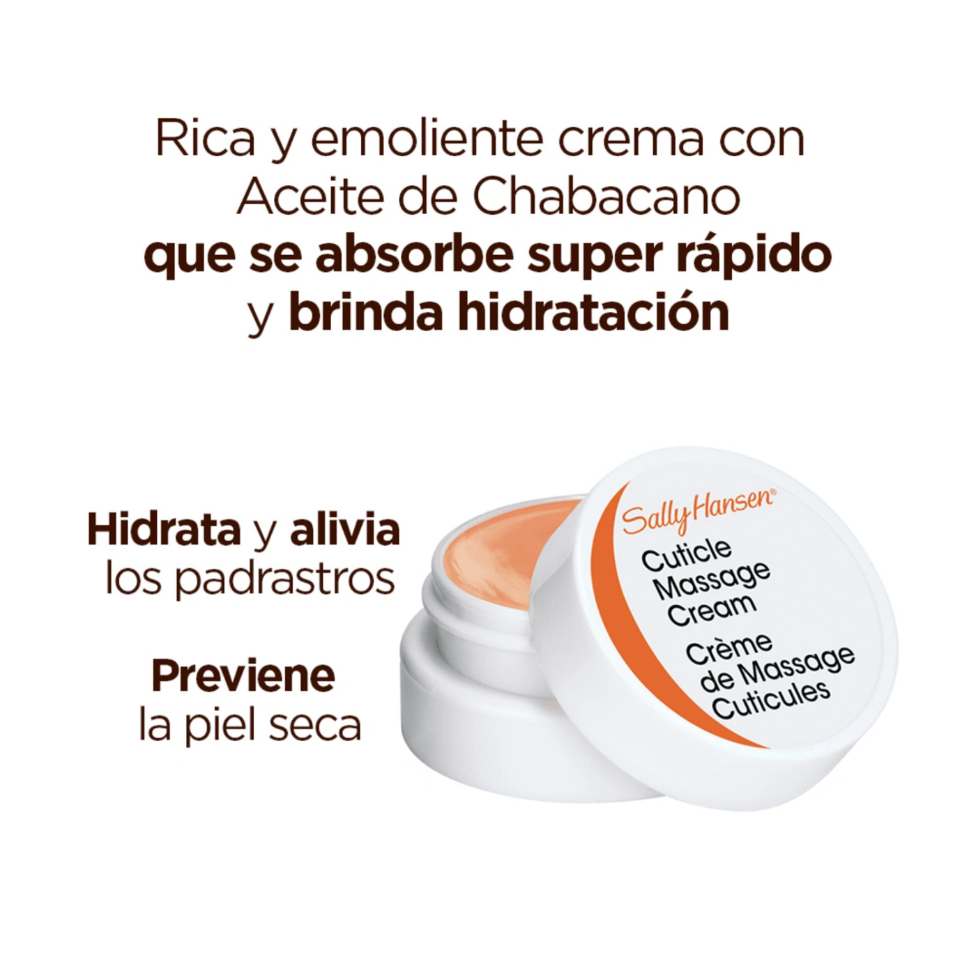 ESMALTE SALLY HANSEN 2245 11.3 G CUTICLE MASSAGE CREAM 11.3GR - 4