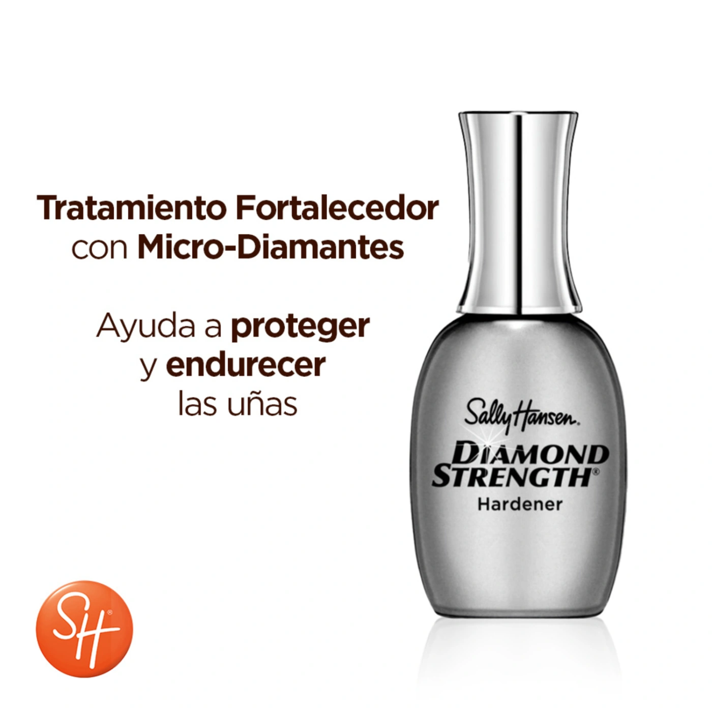 ESMALTE SALLY HANSEN 99350051407 13.3 ML TRATAMIENTO DE UNAS DIAMOND STRENGTH HARDENER - 4